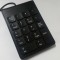 Tastatura numerica neagra