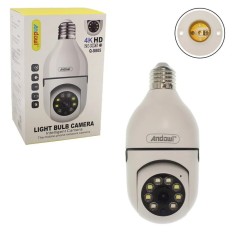 Ndowl 4K HD Camera Wireless pentru Bec Q-S805.