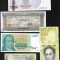 Set 5 bancnote de prin lume adunate (cele din imagini) #314