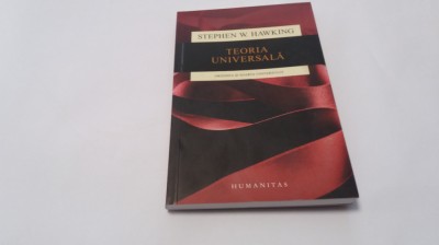 TEORIA UNIVERSALA - STEPHEN HAWKING RF17/4 foto