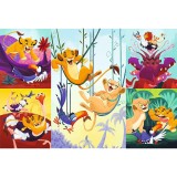 Puzzle 100 piese - Disney - Curajosul Rege Lion | Trefl