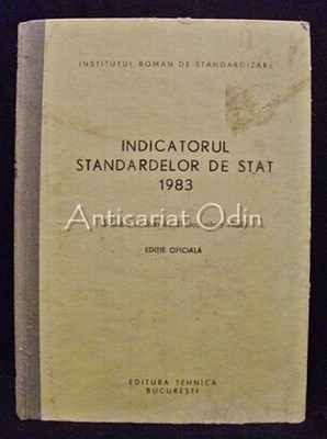 Indicatorul Standardelor De Stat 1983 foto