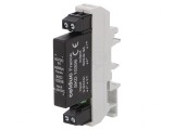 Releu Semiconductor 5-30VDC 1A 2-60VDC pentru Șină DIN