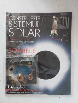 Revista Construieste sistemul solar, numarul 3, nedesfacut / sigilat, astronomie planetariu foto