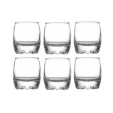Pahar lichior, Silvana, din sticla, 80 ml, set 6 pahare