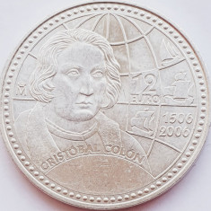 264 Spania 12 Euro 2006 Juan Carlos I (Christopher Columbus) km 1113 argint