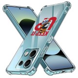 Husa antisoc pentru xiaomi redmi note 14s - airbag tpu, col&Egrave;uri ranforsate - keep it up