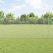 vidaXL &Icirc;ngrădire cu st&acirc;lpi Argintiu 1.2 x 10 m Oțel