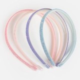 Set Bentite pentru Copii cu Glitter Holografic, 4 buc, Pastel, CMCLASS