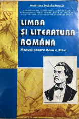 Limba si literatura romana manual pentru clasa a XII-a foto