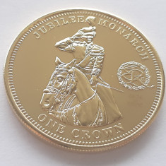 186. Moneda Tristan da Cunha 1 crown 2010 (Jubilee Monarch)