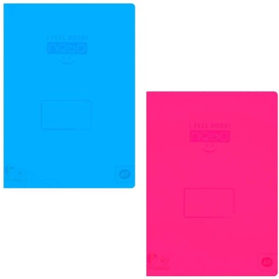 Set 5 caiet A5 80 file cu coperta PP-AR, 7Toys foto