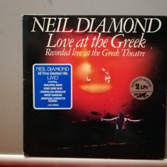 Neil Diamond – Love at The Greek – 2LP Set (1977/CBS/Holland) - Vinil/Vinyl/NM+