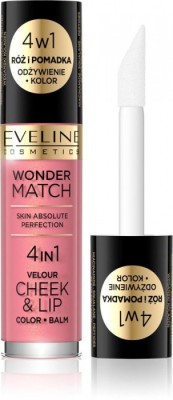 Fard lichid pentru obraj si buze 4in1Wonder Match N03, 4.5ml, Eveline Cosmetics foto