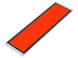Iluminare LED roșie 145x40mm