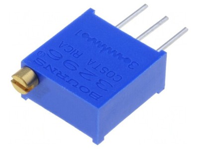 Potentiometru THT 200k&amp;Omega; 500mW Multiturn foto