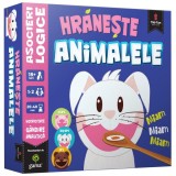 Joc educativ - Hraneste animalele - Editura Gama