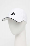 Adidas Performance șapcă culoarea alb, cu imprimeu HT2031