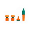 Set 4 piese duza 1/2&quot; + adaptor 1&quot; - 3/4&quot; Flo 89203