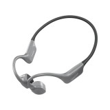 Cumpara ieftin Casti Sport DOOGEE BoneBeat Swim, Gri, Open-Ear, Bone Conduction, IP68, Bluetooth 5.4 + MP3, 7h Autonomie, Inot