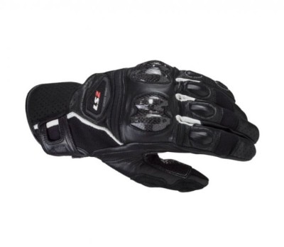 Manusi moto piele/carbon LS2 Spark2, culoare negru/alb, marime S Cod Produs: MX_NEW AK70061F01023 foto