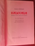 myh 522 - Elias Lonnrot - Kalevala - Epopee populara finlandeza - ed 1959