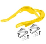 Set protectii maini (hand guard) enduro cu insertie aluminiu &ndash; culoare: galben