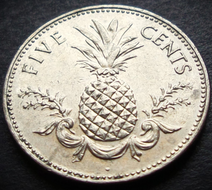Moneda exotica 5 CENTI - I-LE BAHAMAS, anul 2005 * cod 3943