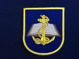 Efecte militare - Emblemă textilă - Academia navală ,,Mircea cel Bătr&acirc;n&quot; (1)