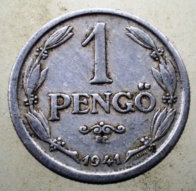 1.176 UNGARIA WWII 1 PENGO 1941 foto