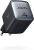 Incarcator retea Anker Nano II 65W, USB-C, PowerIQ 3.0, GaN II, Negru