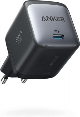 Incarcator retea Anker Nano II 65W, USB-C, PowerIQ 3.0, GaN II, Negru foto