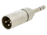 Mufă PIN 3 Aurită NEUTRIK NA3MP XLR Tată Cablu Drept