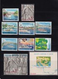 ROMANIA 1977 LP 948 LP 949 LP 950 NAVIGATIA EUROPEANA PE DUNARE SERIE+COLITE MNH