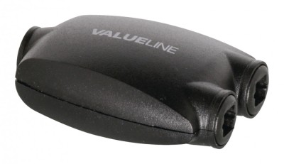 Splitter Digital Audio Valueline Toslink 2x F/F (1608) foto