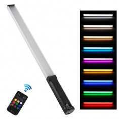 Lht Stick cu telecomandă RGB, liliac portabil reîncărcabil cu lumină de umplere