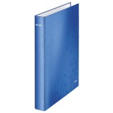 Caiet mecanic Leitz WOW A4 mecanism 2DR albastru metalizat