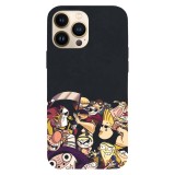 Husa compatibila cu Apple iPhone 14 Plus model Cartoons party, Silicon, TPU, Viceversa, Transparent, Carcasa