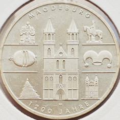 140 Germania 10 Euro 2005 1200 Years of Magdeburg km 240 argint