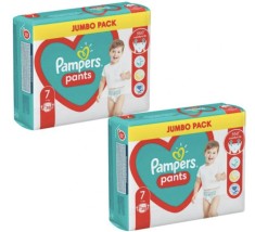 PAMPERS PANTS 7 scutece 76buc. foto