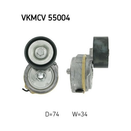 SKF rola intinzator, curea transmisie