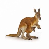 Figurina Cangur cu pui, Papo