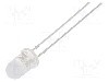 Dioda LED, 5mm, portocalie, 1560...2180mcd, 20mA, 2,1...2,6V, OPTOSUPPLY - OSOOP251A5A