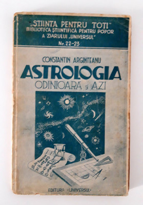 Constantin Arginteanu Astrologia odinioara si azi 1945 foto