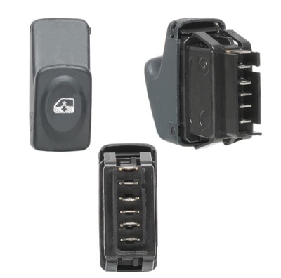 Comutator macara geam RENAULT CLIO II (B0/1/2), 09.1998-06.2001; KANGOO (KC/FC), 03.1998-12.2002; SCENIC (JA), 09.1999-06.2003, 6 pini de contact foto