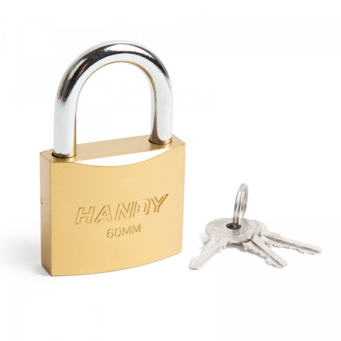 Lacat - 61 mm, cu belciug &Oslash; 9 mm