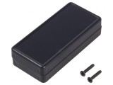 Carcasă universală MINI ABS neagră 30x65x15mm