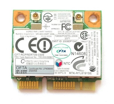 318.Modul/Placa retea wifi wireless wifi laptop TX2-RTL8191SE-L foto