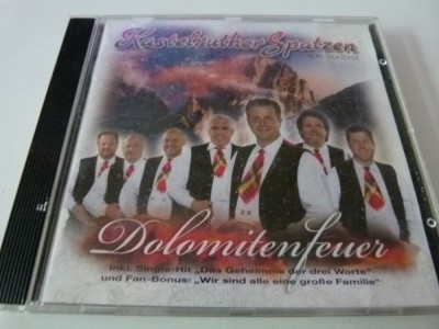 Dolomiten feuer,cd foto