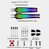 Lumini ambientale dedicate Lexus RX 2015-2022, RGB Acrilice 17 in 1 Dinamice cu efect symphony, Control din Aplicatie Bluetooth